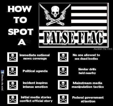 how to spot false flag