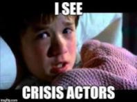 i see crisis actors